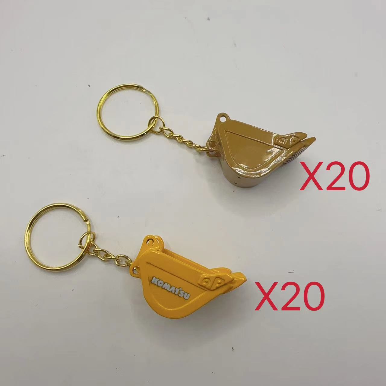 Heavy Equipment Keychain - 40PCS Excavator จี้ Key CHAIN สําหรับ