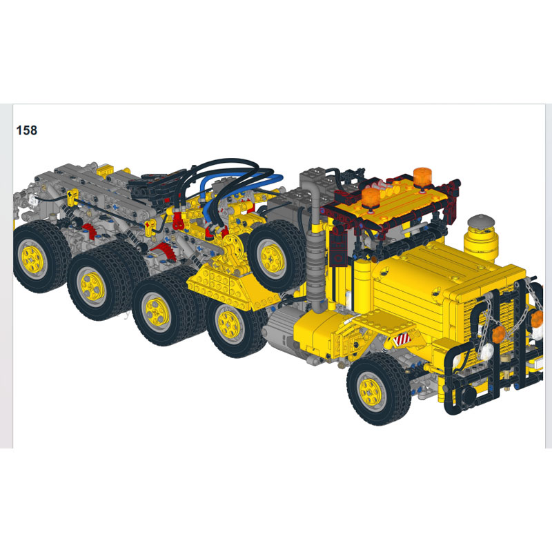 Heavy Equipment Certificate - MOC-40026 ไฟฟ้าM911 Heavyอุปกรณ์ขนส่งรถบรรทุกSplicing Assembly Building Blockของเล่น
