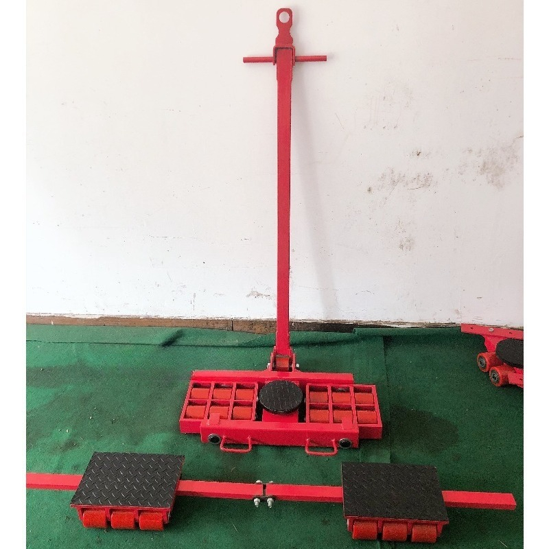 Heavy Equipment Industry - รถเข็นเคลื่อนย้ายเครื่องจักรแบบสองแถว 8 ตัน 48 ตัน ใช้ร่วมกันได้