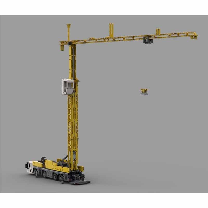 Heavy Equipment Certificate - เครน mk88 รถขนส่งอุปกรณ์หนัก 2465 ชิ้น ของเล่นตัวต่อ