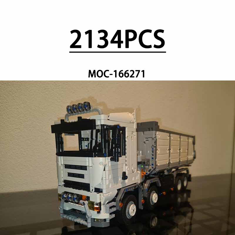 Heavy Equipment Certificate - MOC-166271 รถบรรทุกขนส่งอุปกรณ์หนัก 2134 ชิ้น ของเล่นตัวต่อ ของขวัญวันเกิดและคริสต์มาส