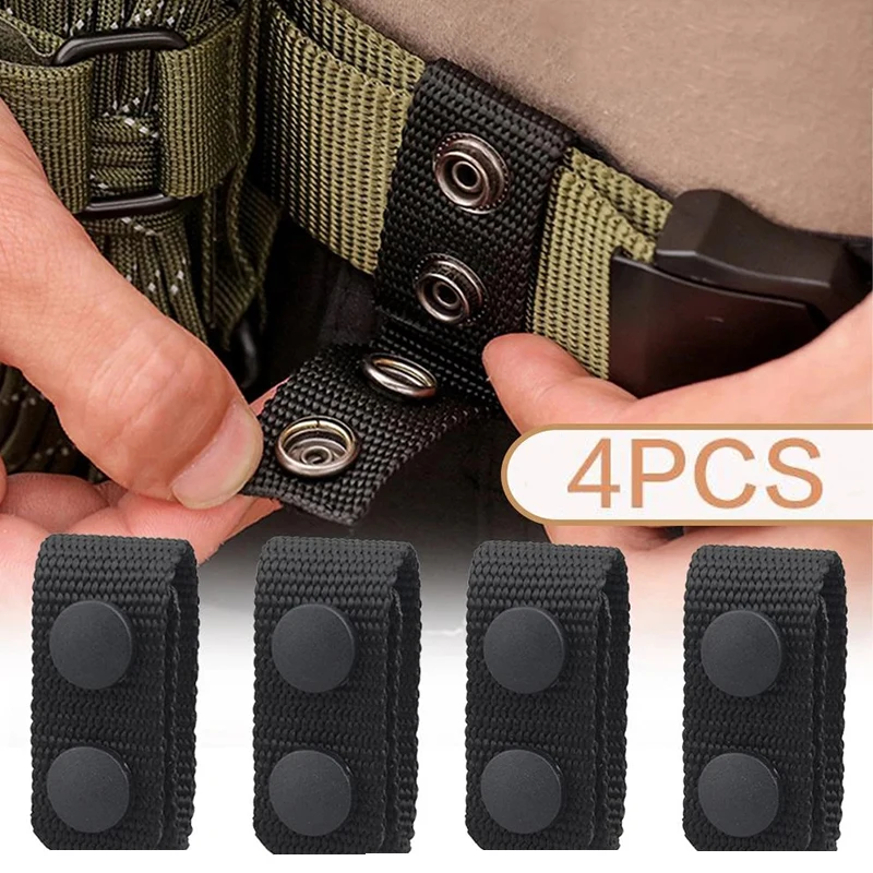 Heavy Equipment Spare Parts - 4 ชิ้นอเนกประสงค์เข็มขัดยุทธวิธีหัวเข็มขัด Heavy Duty เข็มขัด Keeper