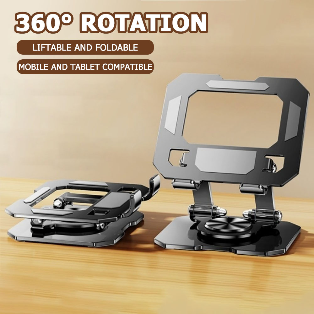 Heavy Equipment Spare Parts - ขาตั้งแท็บเล็ตแบบหมุนได้ 360 องศา ปรับระดับได้ พับเก็บได้ ยกขึ้นได้