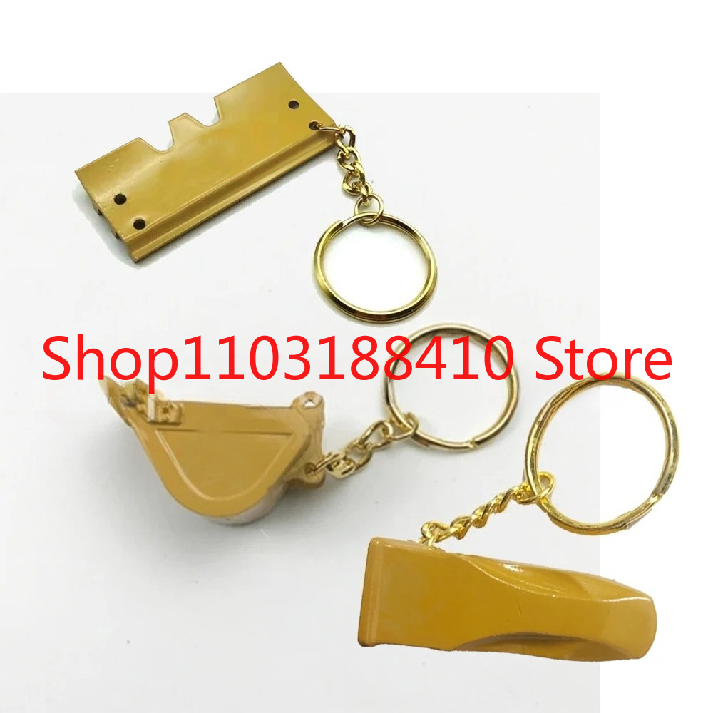 Heavy Equipment Keychain - 8H5306 5P8500 พวงกุญแจรถขุดสำหรับเครื่องจักรกลหนัก F0002 กุญแจสตาร์ทพร้อมพวงกุญแจรูปถัง
