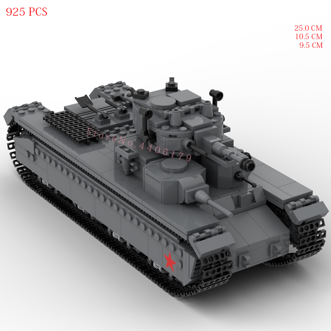 ชุดตัวต่อรถถังหนักโซเวียต T-35 - Heavy Equipment Certificate บทวิจารณ์และราคา