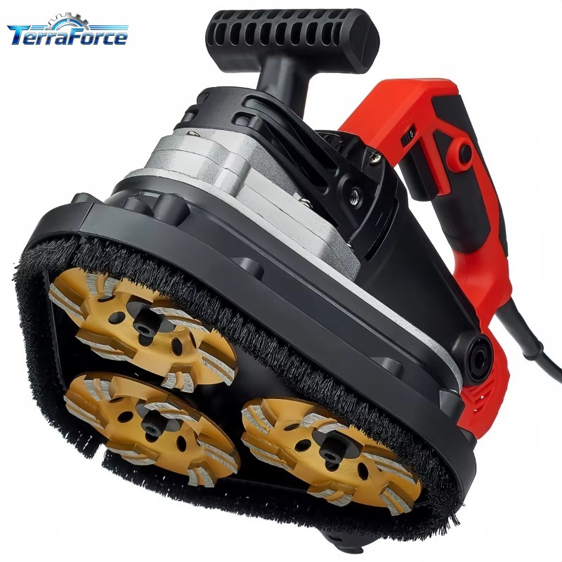 เครื่องเจียรคอนกรีตแบบพกพาขนาด - Floor Grinding Machine บทวิจารณ์และราคา
