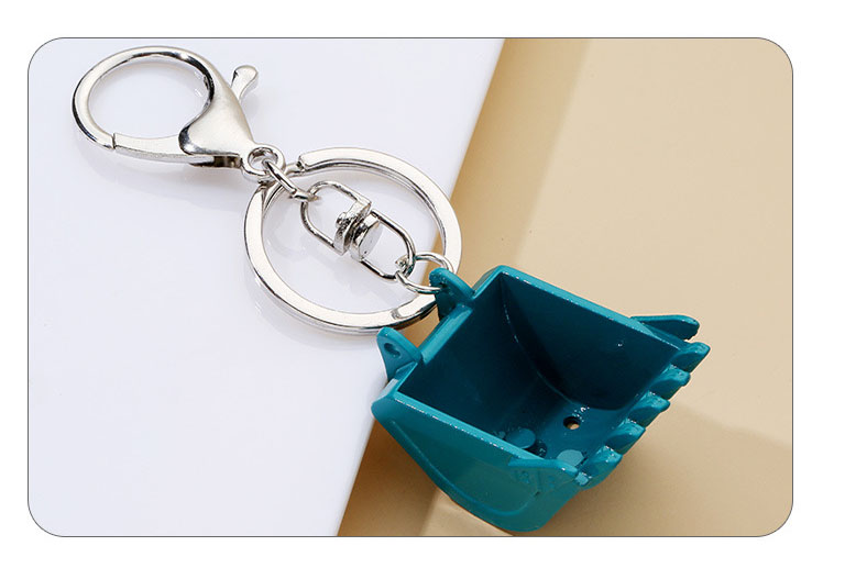ใหม่พวงกุญแจรถขุดโลหะสุดสร้างส - Heavy Equipment Keychain บทวิจารณ์และราคา