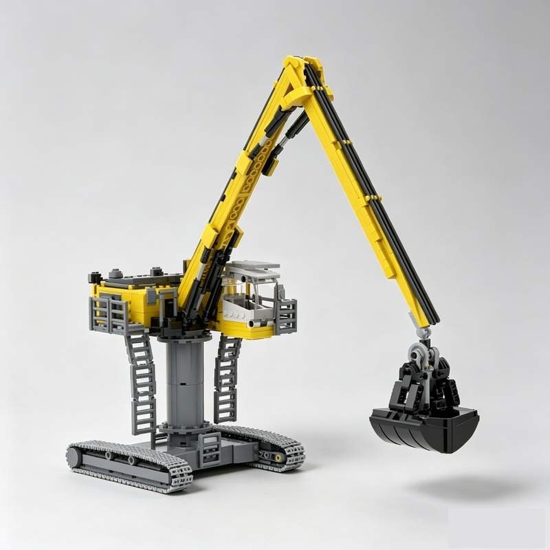 ชุดตัวต่อรถขุดขนาดใหญ่ 870 ชิ้ - Heavy Equipment Certificate บทวิจารณ์และราคา