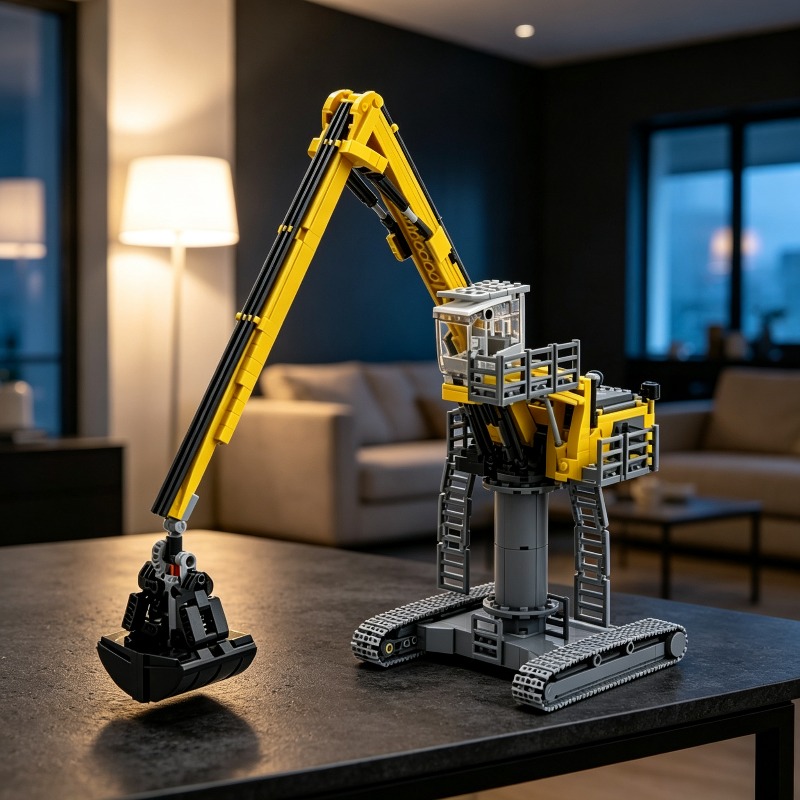 ชุดตัวต่อรถขุดขนาดใหญ่ 870 ชิ้ - Heavy Equipment Certificate บทวิจารณ์และราคา