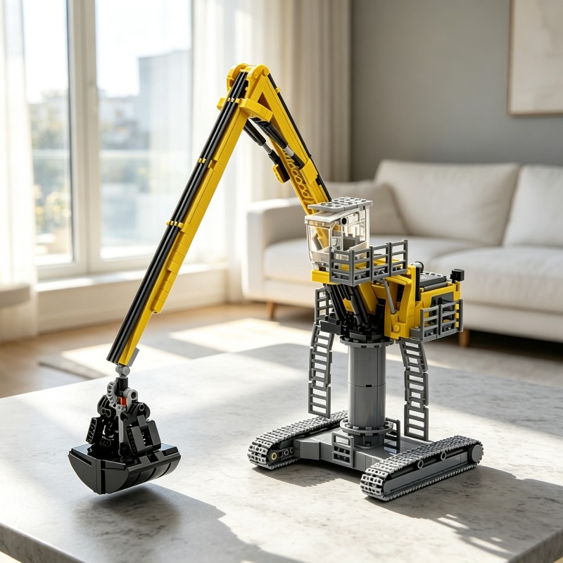 ชุดตัวต่อรถขุดขนาดใหญ่ 870 ชิ้ - Heavy Equipment Certificate บทวิจารณ์และราคา
