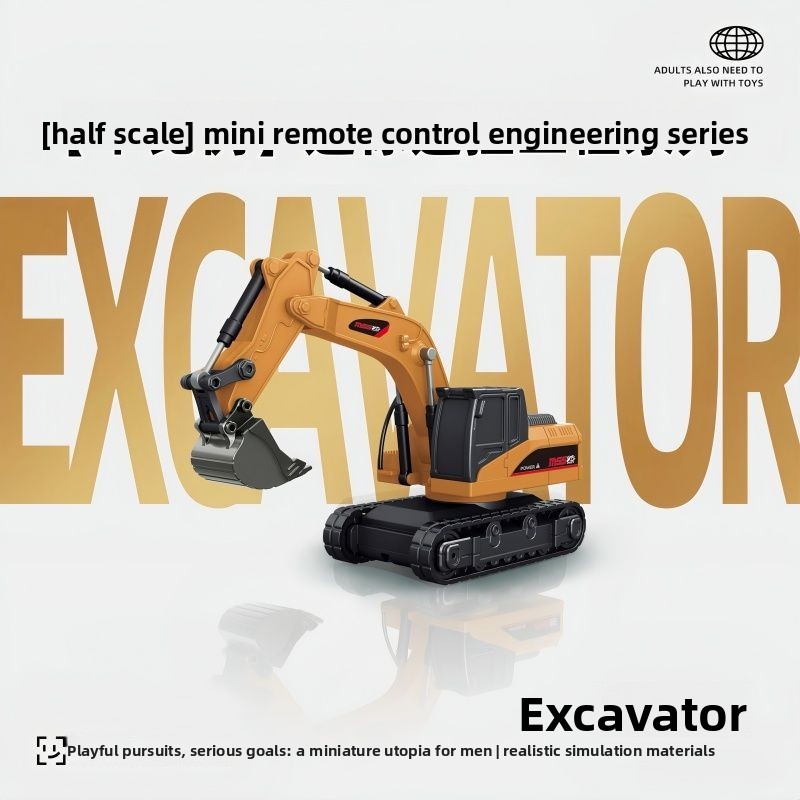 ชุดรถวิศวกรรม RC โลหะขนาด 1:64 - Heavy Equipment Vehicles บทวิจารณ์และราคา