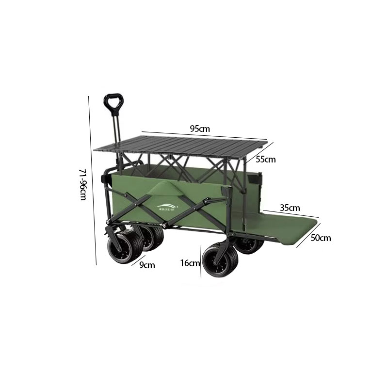 รถเข็นแคมป์ปิ้งพับได้แบบพกพา ท - Heavy Equipment Rental บทวิจารณ์และราคา