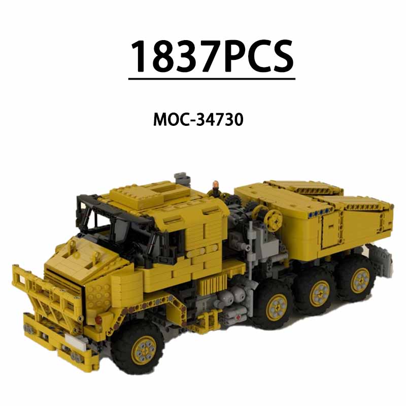 MOC-34730 ชุดตัวต่อรถบรรทุกขนส - Heavy Equipment Certificate บทวิจารณ์และราคา