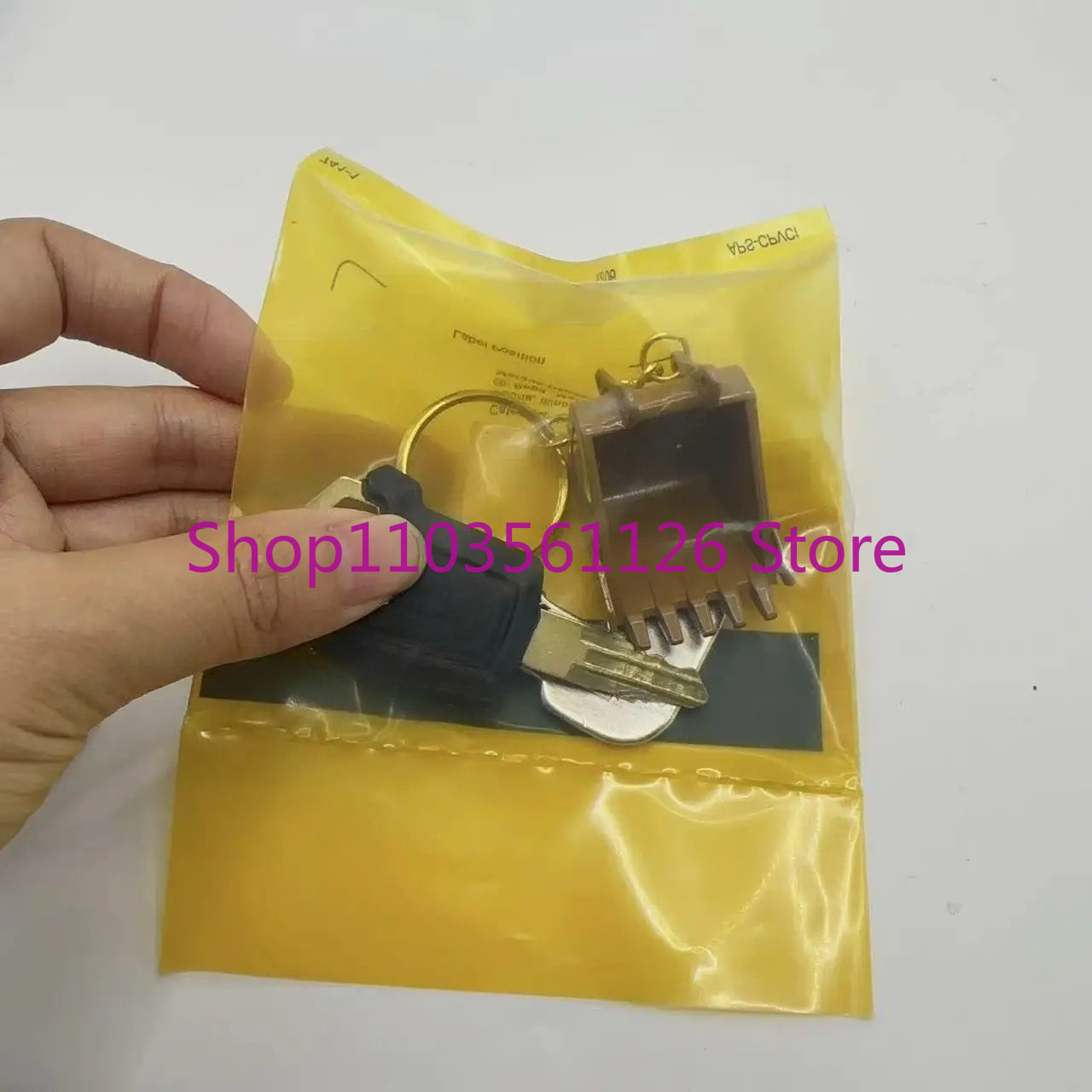 พวงกุญแจรูปถังขุด 5P8500 8H530 - Heavy Equipment Keychain บทวิจารณ์และราคา