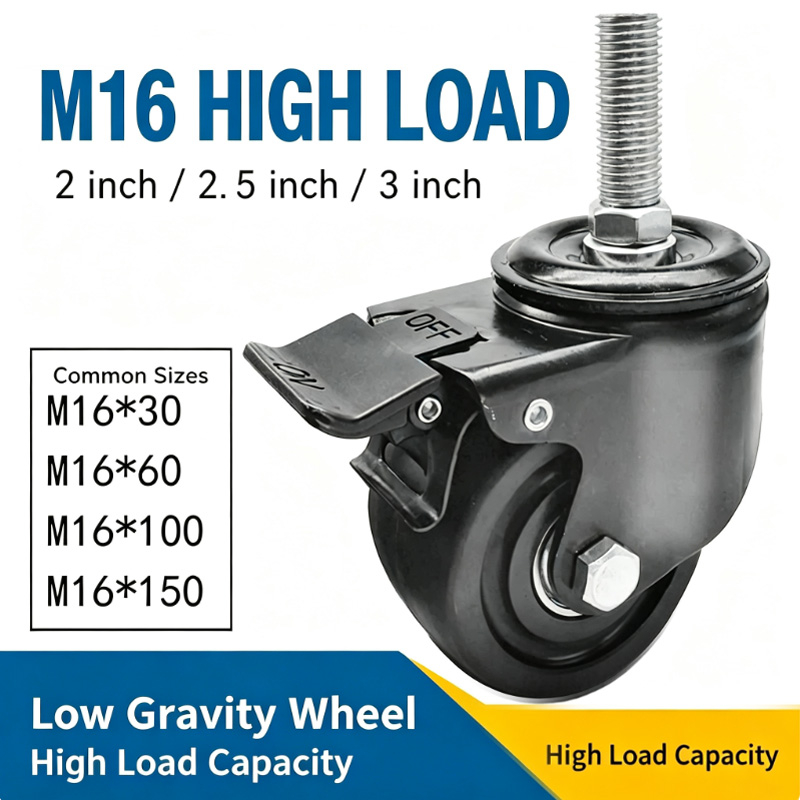 ล้อเลื่อนแบบมีเบรก ขนาด 2.5/3  - Heavy Equipment Industry บทวิจารณ์และราคา