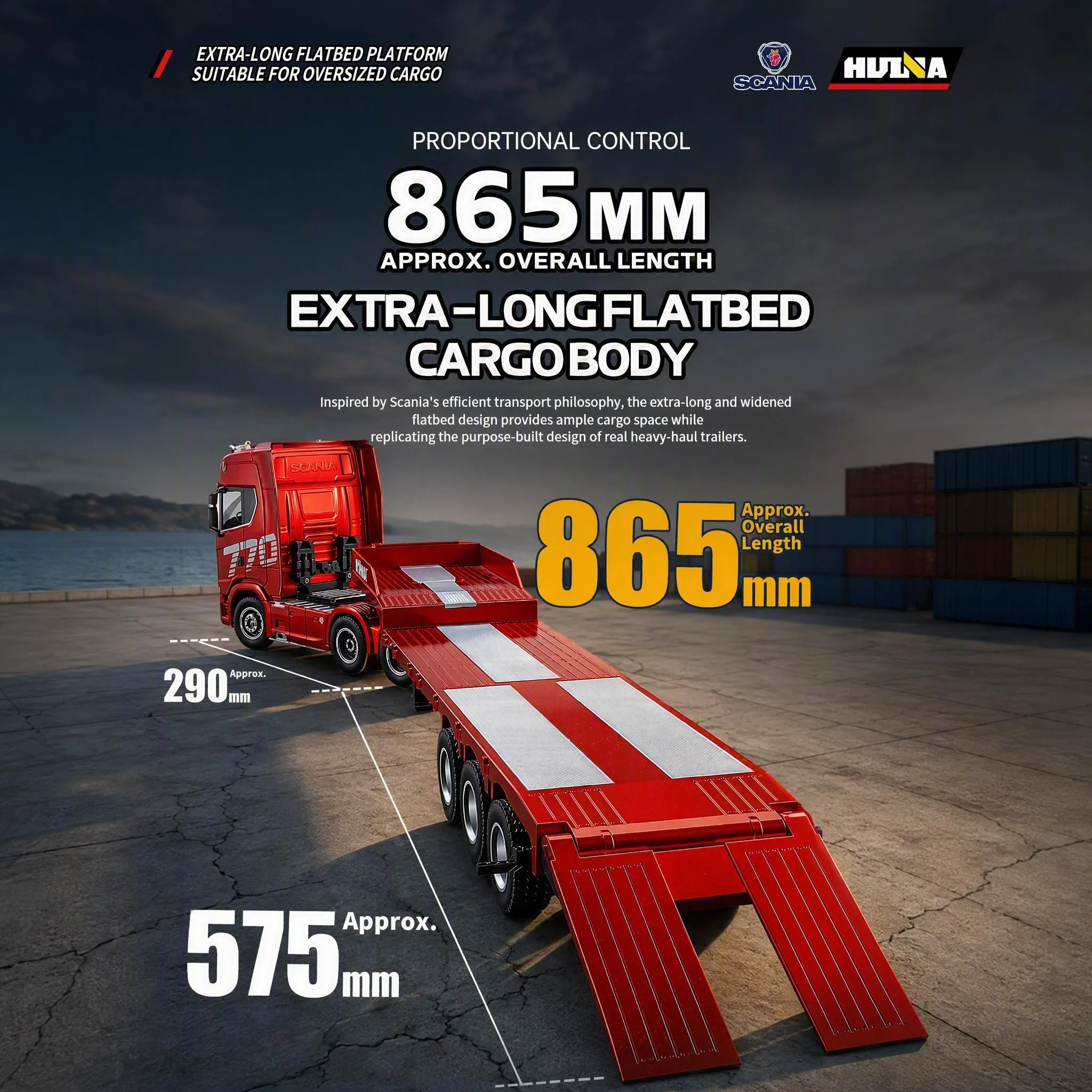 HUINA 1302A รถบรรทุก RC ขนาด 1 - Heavy Equipment Vehicles บทวิจารณ์และราคา