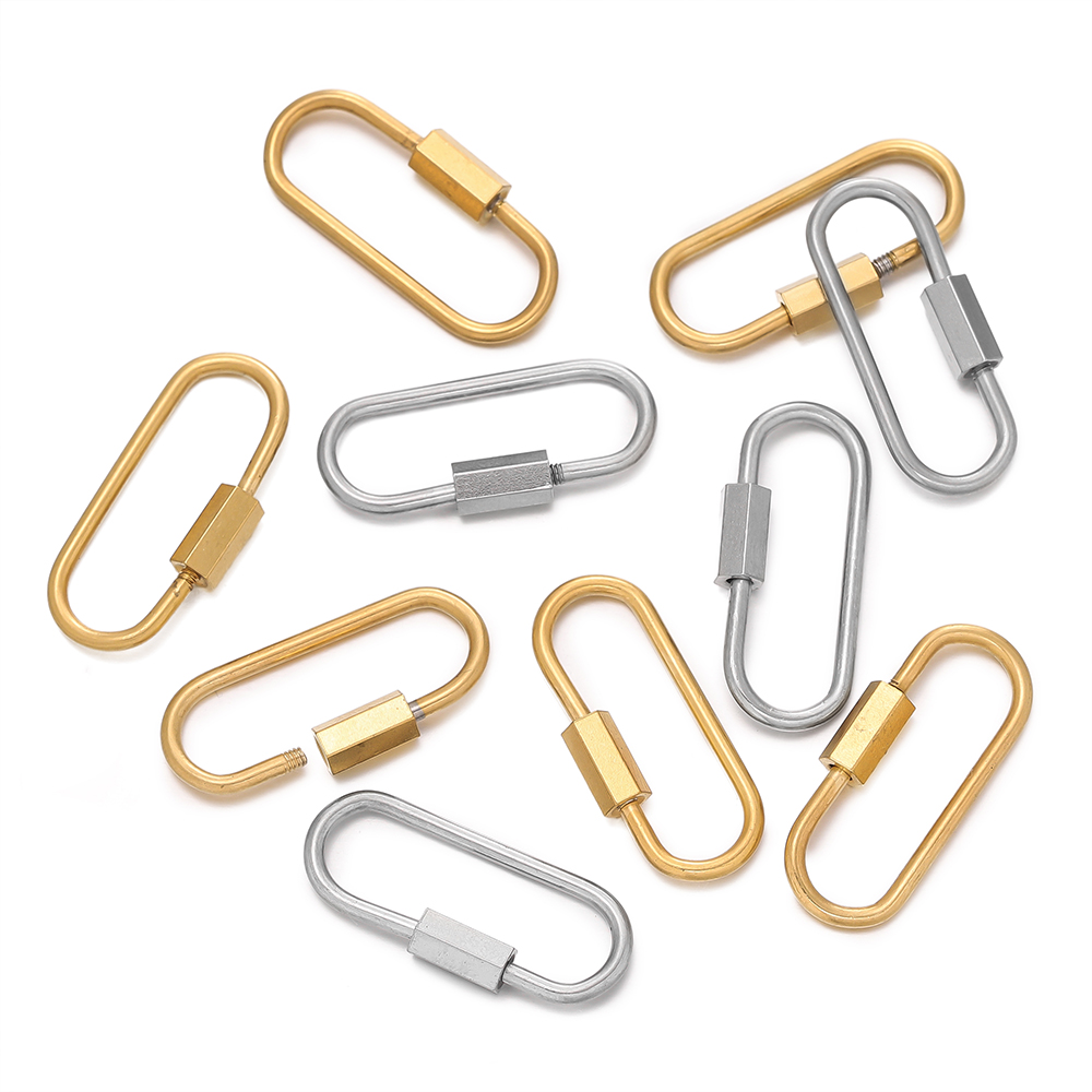 5pcs สแตนเลสสตีล Quick Link แห - Heavy Equipment Keychain บทวิจารณ์และราคา