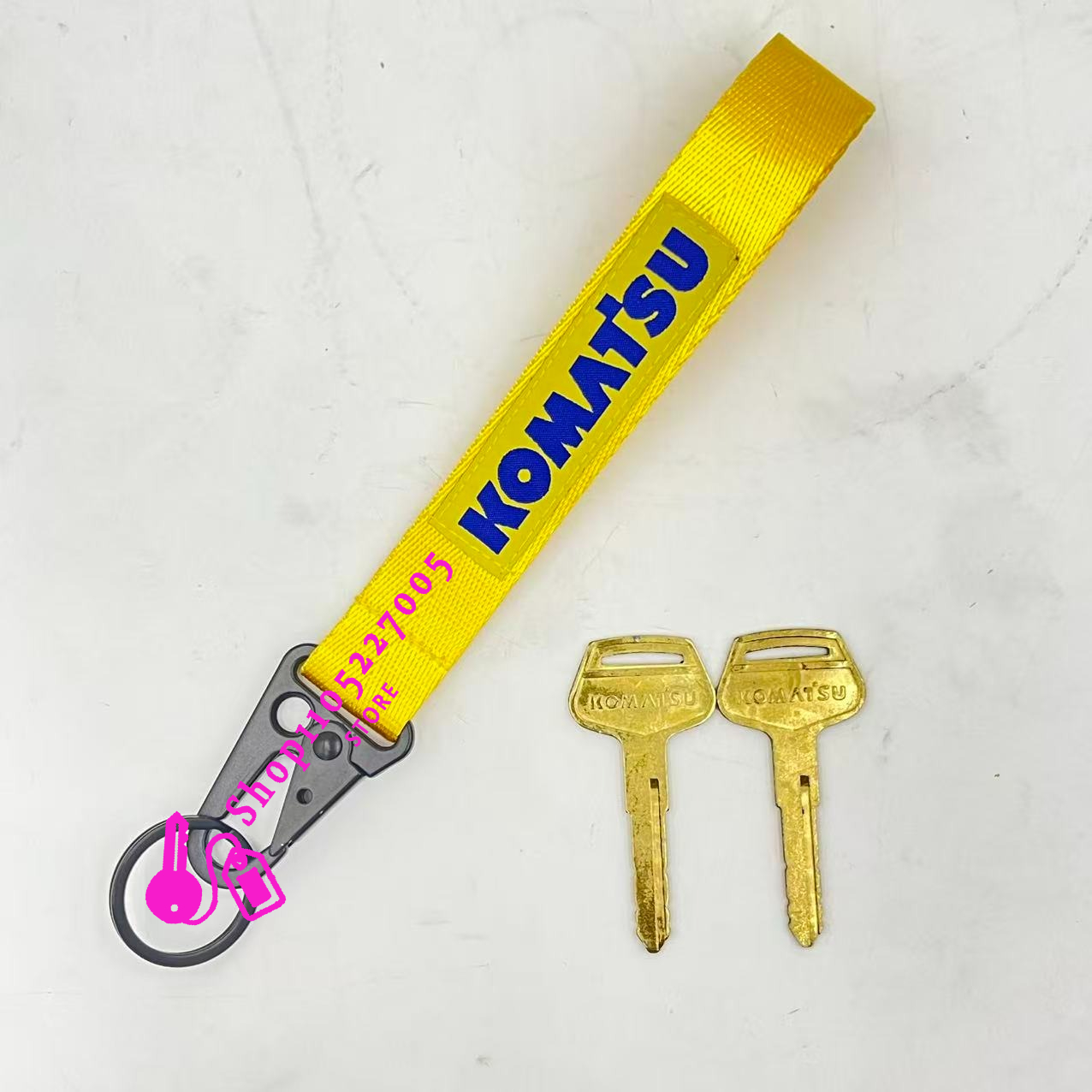 กุญแจสตาร์ทรถขุดโคมัตสึ PC-7 - - Heavy Equipment Keychain บทวิจารณ์และราคา