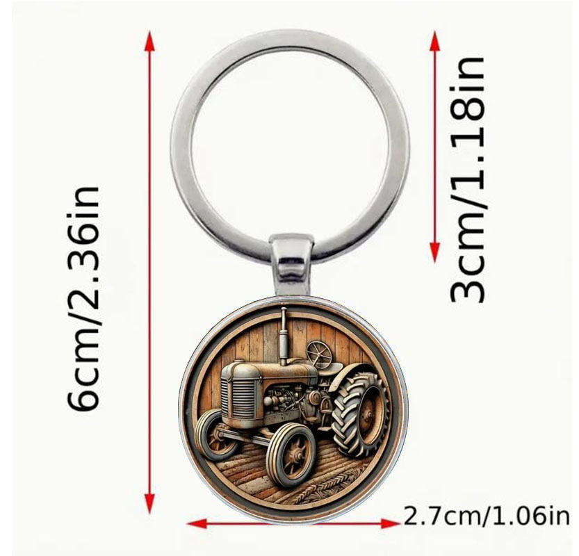 พวงกุญแจรถแทรกเตอร์ย้อนยุค เหม - Heavy Equipment Keychain บทวิจารณ์และราคา