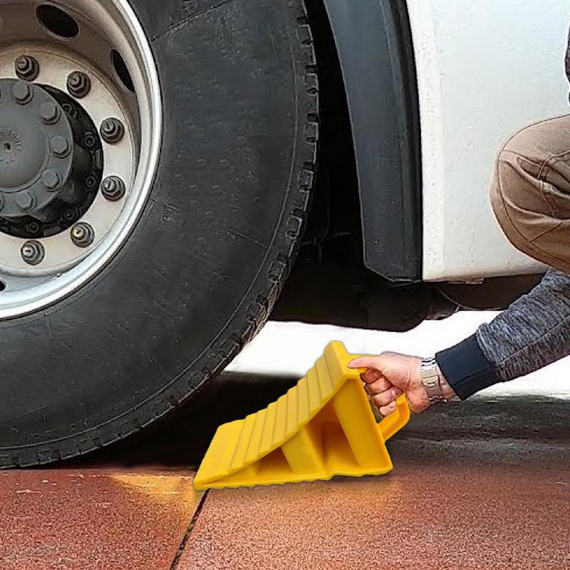 แบบพกพาล้อรถ Chock Anti SLIP ย - Heavy Equipment Trailer บทวิจารณ์และราคา